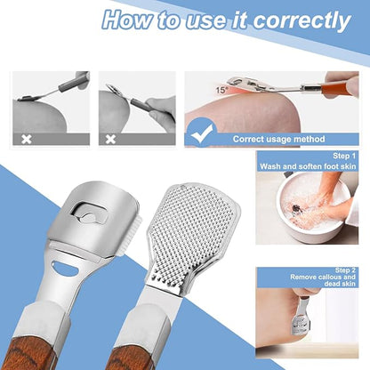 12PCS 3-rd Generation Pedicure Foot