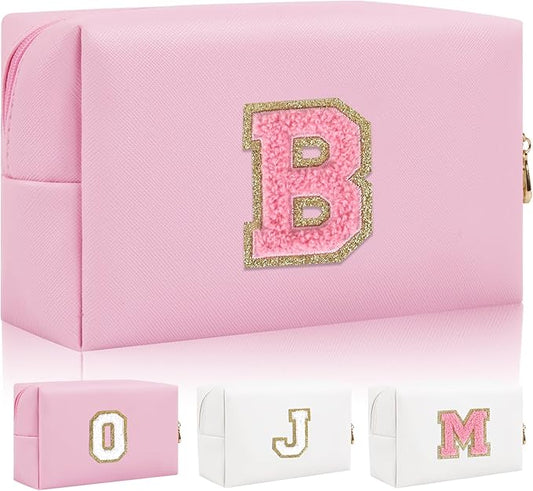 Personalized initial letter patch makeup
