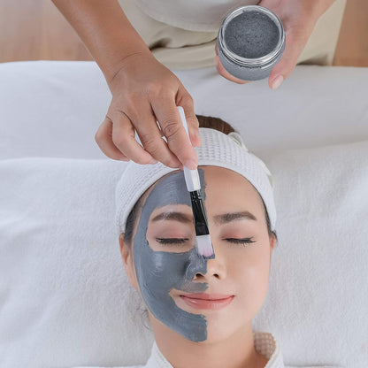 ﻿Eternal Moment 36 Pack 2 OZ Plastic Jars Round Clear Cosmetic Container Jars with Lids, Perfect for Lotion, Cream, Ointments, Makeup, Eye Shadow, Rhinestone, Samples, Pot, Travel Storage