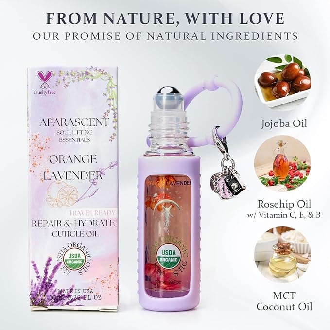 Cuticle Oil Organic Roll-On -