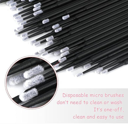G2plus 500pcs cotton swabs, black