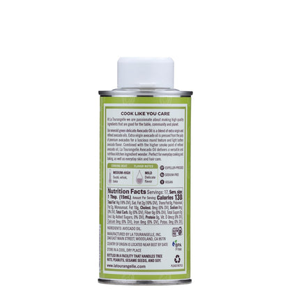 La Tourangelle, Avocado Oil, Handcrafted from Premium Avocados, Great for Cooking, as Butter Substitute, and for Skin and Hair, 8.45 fl oz