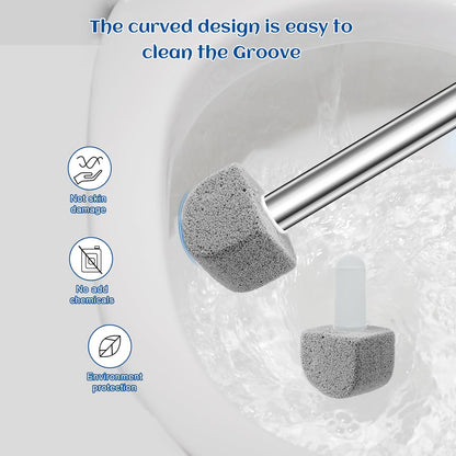 10 Packs Pumice Stone for Toilet Cleaning,Pumice Toilet Bowl Cleaning for Cleaning Toilet,Bathtubs,Kitchen Sink,Grill(Refill)