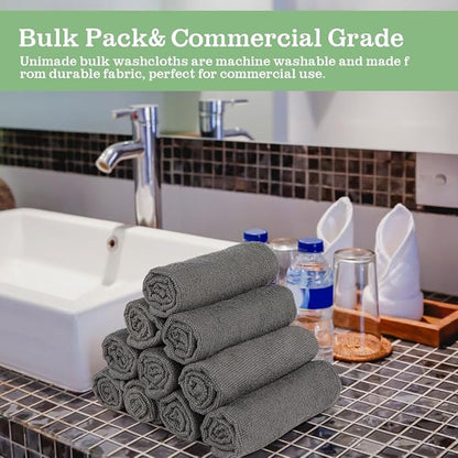 Washcloths bulk - 100 pack