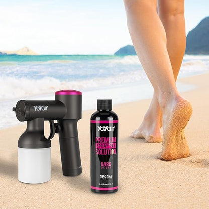 Premium Sunless Spray Tanning Solution,