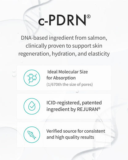 REJURAN® Refreshing Emulsion, c-PDRN® - Salmon DNA Facial Moisturizer for Deep Hydration, Radiance-Boosting, Firmness, Skin Elasticity, and Optimal Moisture Balance. Korean Skincare (1.52 fl oz)