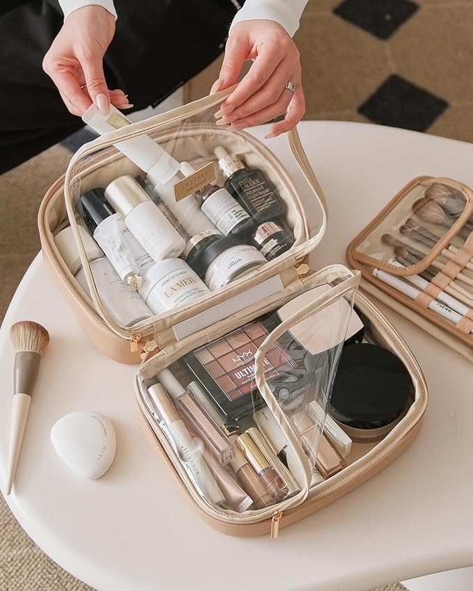 Eachy travel makeup bag,large capacity