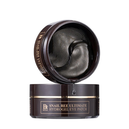 BENTON Snail Bee Ultimate Hydrogel Eye Patch (60pcs) - Hydrating Eye Patches | Snail Mucin Eye Patches | Reusable Eye Patches | Cooling Eye Patches