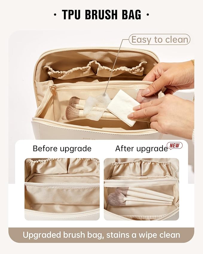 Eachy travel makeup bag,large capacity