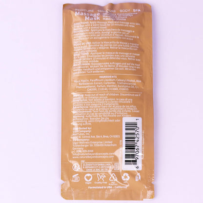 Pedicure Kit Foot Soak Set: Bubble Salt, Sugar Scrub, Massage Mask, Massage Lotion in a Box, 4 Step Foot Spa Kit for Dry Feet,Tired Feet（3 Set Pearl)