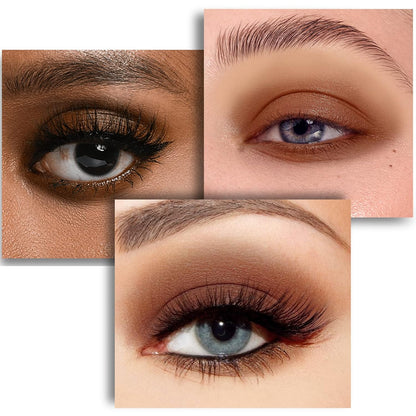 Boobeen Liquid Matte Eyeshadow - Long Lasting Waterproof, Velvet Matte Cream, Neutral Nude Makeup