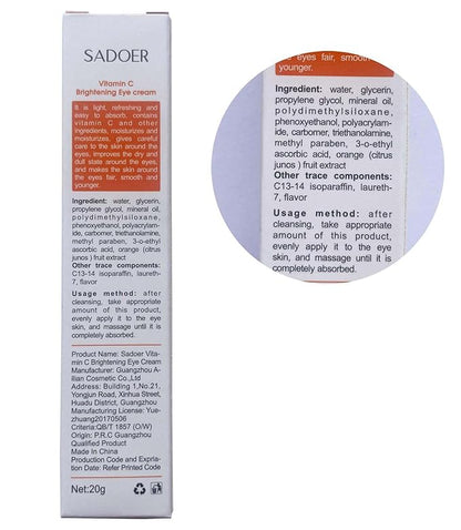 Magic eye cream for dark