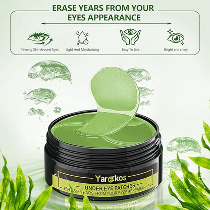 60 pcs green under eye