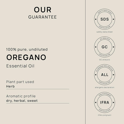 VINEVIDA Oregano Essential Oil - 16 oz - Undiluted - DIY Candle Scents - Bulk for Soap Making & Skin Safe