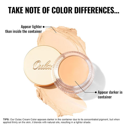 Oulac Matte Eyeshadow 3-in-1 Eyeshadow Eye Primer&Eyeliner Highly Pigmented Waterproof Smudge-proof Long Lasting Wear Smooth&Blendable Formula for Natural Look,Vegan & Cruelty-Free CM04