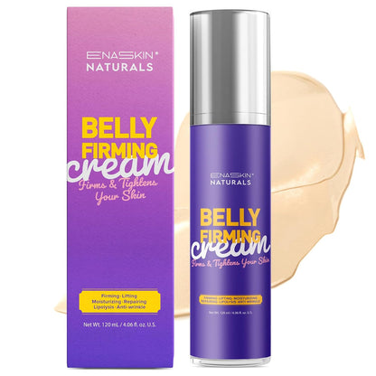 Belly Firming Cream for Tightening & Cellulite – Skin Firming Cream for Stomach, Thighs & Butt – Moisturizing & Lifting Body Lotion for Women