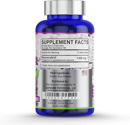 Supreme Potential 100% Pure Resveratrol