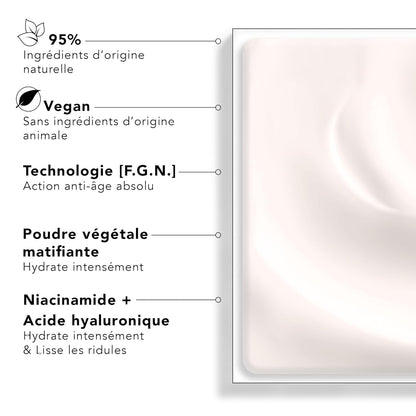 Lierac The Silky Cream Refill - Corrects all the Signs of Aging Face Cream with Niacinamide & Hyaluronic Acid, Hydrates, Firms & Smooths Skin, Refill - 50ml Jar