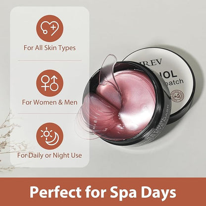 30 pairs retinol collagen eye