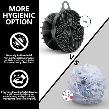 2 in 1 silicone brush,