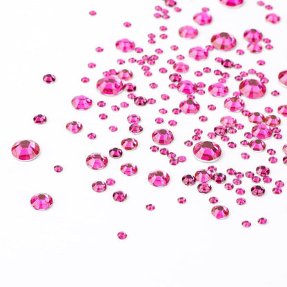 Canvalite 2784PCS Rhinestones Flat Back Gems, Nail Rhinestones Nail Art Gems with Pick Up Tweezers and Rhinestone Picker Dotting Pen, Nail Art Tools for Nails, Clothes, Face, Craft