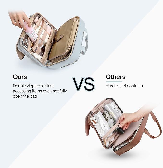 Bagsmart toiletry bag hanging travel