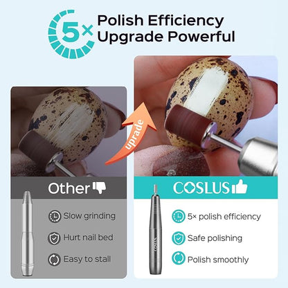 COSLUS Electric Nail Drill File