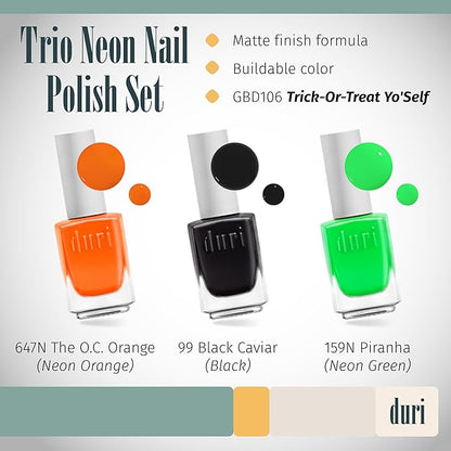 duri Trio Neon Nail Polish