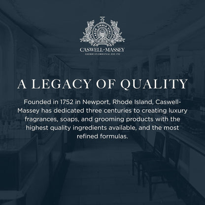 Caswell-Massey Natural Bar Soap Gift Set - Elixir of Love Scent - Romantic Triple-Milled Moisturizing Body Soap Bars for Women, Plant-Based Formula for Soft Skin, Made in USA, 3 x 3.5 oz