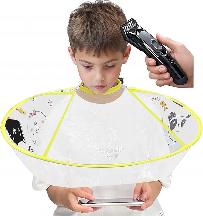 Kids Haircut Cape,Kids hair cutting