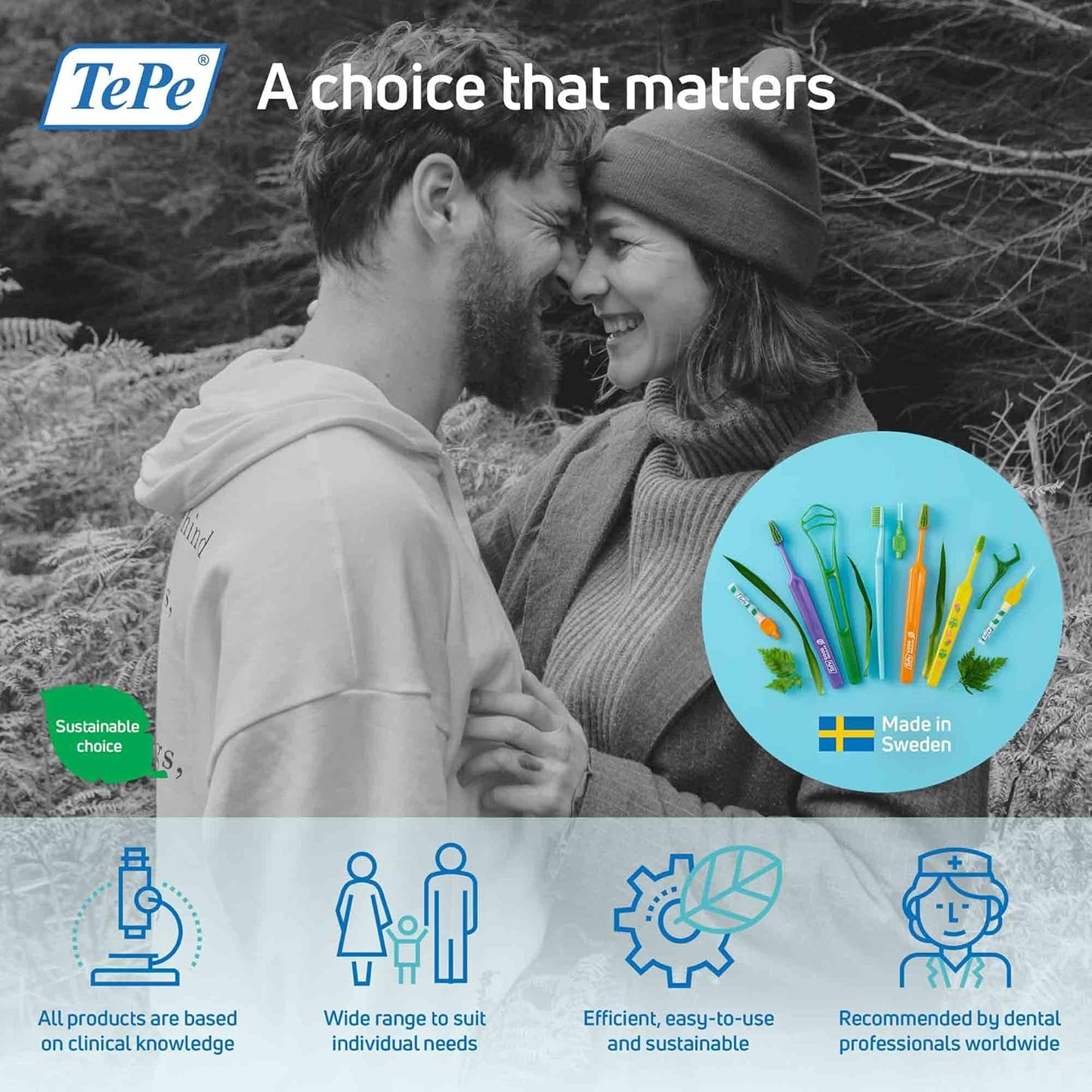 TePe® Interdental Brush Original Orange 0.45 mm 20-Pack