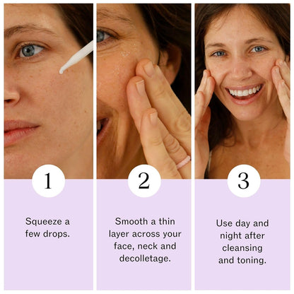 LilyAna Naturals Vitamin C Serum for Face with Hyaluronic Acid and Vitamin E, Anti Aging Serum, Reduces Age Spots and Sun Damage, Promotes Collagen and Elastin (1oz)