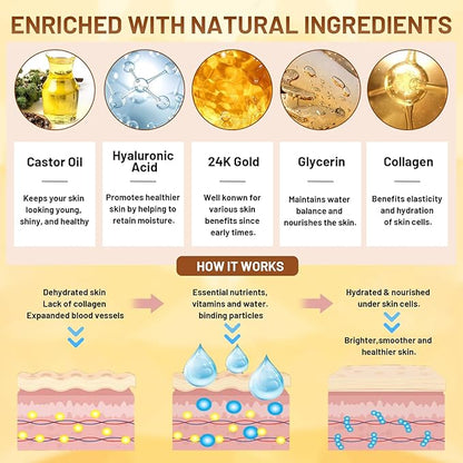 24k gold eye mask, 20