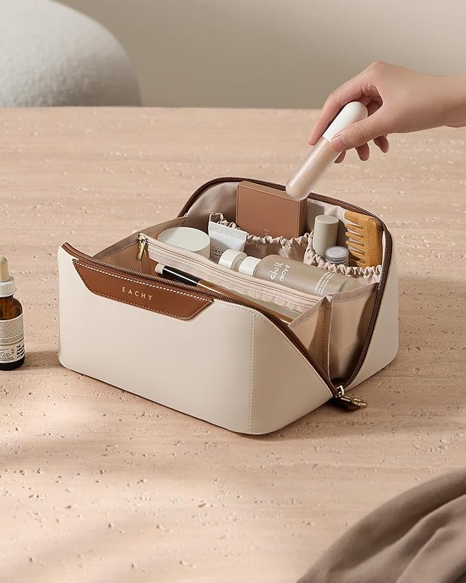 Eachy travel makeup bag,large capacity