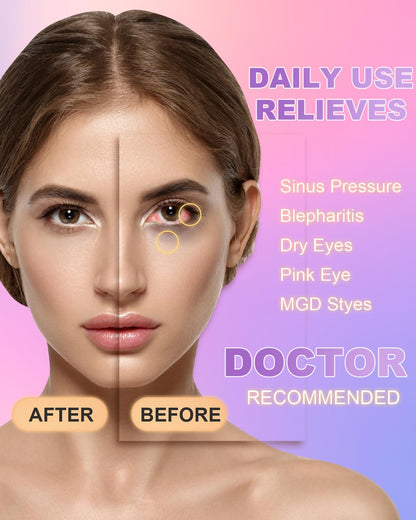 ProCIV 20 Packs Steam Eye Masks, Warming Eye Masks for Dark Circles, Disposable Self-heating Hot Eye Mask Soothing Headache, Dry Eyes, Heating Eye Mask for Stress Eye Fatigue Relief Moher's Day Gift