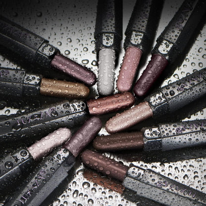 10PCS Eyeshadow Stick,Shimmer And Matte Brown Metallic Cream Eyeshadow Pencil Crayon with Smudge-proof & Waterproof, Eye Brightener Stick, Ideal Gift for Women - Ash Rose