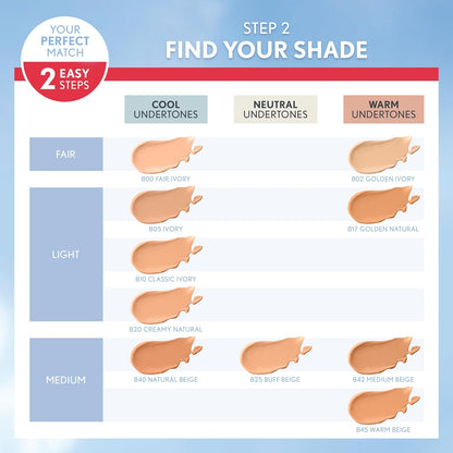 Covergirl Outlast Extreme Wear 3-in-1 Full Coverage Liquid Foundation, SPF 18 Sunscreen, Natural Tan, 1 Fl. Oz. (Pack of 2)