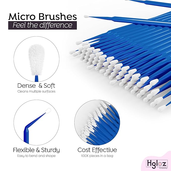 Microswabs for eyelash extensions pack