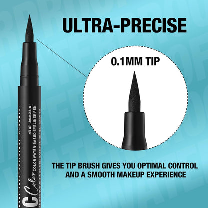 LANGMANNI 4 Colors Matte Liquid Eyeliner Set, Neon Colorful Pigmented With Long-lasting, Smudgeproof & Waterproof Eye Liner Makeup for Bold & Stunning Looks - Gift for Girls(#123456)