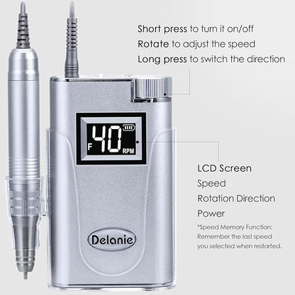 Delanie professional electric nail drill