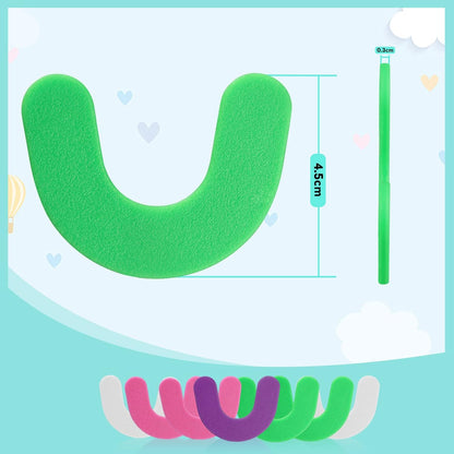 Bite Wafers for Orthodontic Braces - Therapy Wafer Latax Free, Relieve Pain from Braces, Teeth Pain Relief Chewies, Night Mouth Guard Alternative (Bubble Gum, 10 Pcs)