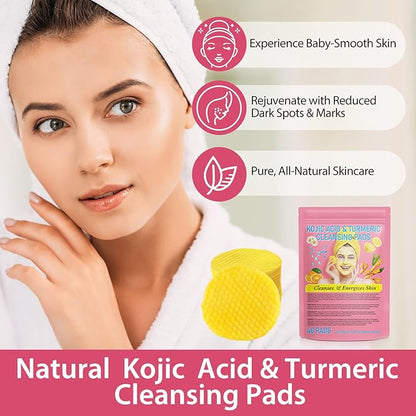 Turmeric kojic pads, turmeric kojic