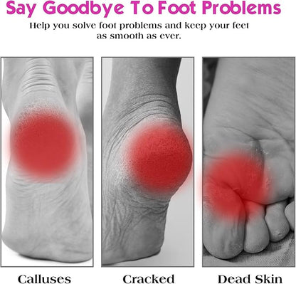 Nano glass foot file callus