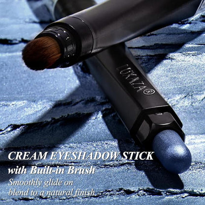 Neutral eyeshadow stick makeup set,