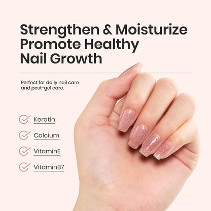 Beetles Rubber Base Color Gel Nail Polish, 6 Colors 5 IN 1 Nude Rubber Base Gel Neutral Sheer Pink Peach Glitter Nail Polish for Thin Nails Soak Off Nail Art Design Gifs for Women