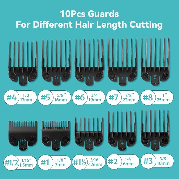 Clipper Guards Set Fits for