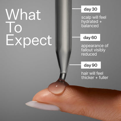 Act+Acre 3-Pack Mini Cold Processed Stem Cell Scalp Serum - Promotes Thicker, Fuller-Looking Hair - Soothes and Hydrates - Sulphate and Paraben Free - Aloe Vera for Improved Scalp Health