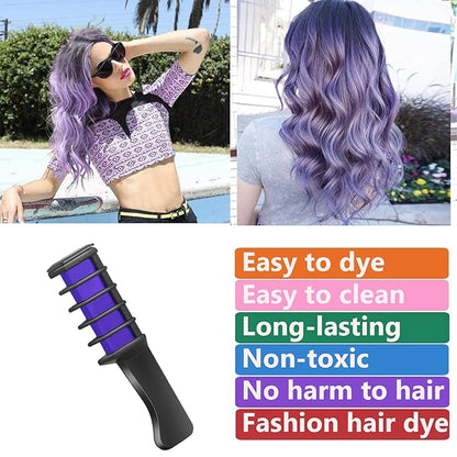 New Hair Chalk Comb Temporary