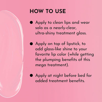 Lawless Forget the Filler Lip Plumping Line Smoothing Gloss - Strawberry Shortcake - Premium Volumizing Lip Gloss with Natural Ingredients Designed to Plump, Firm, and Hydrate Lips 0.11 oz