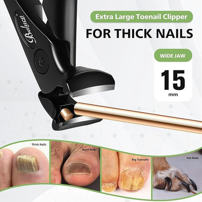 BALUCA Ergonomic Nail Clipper for